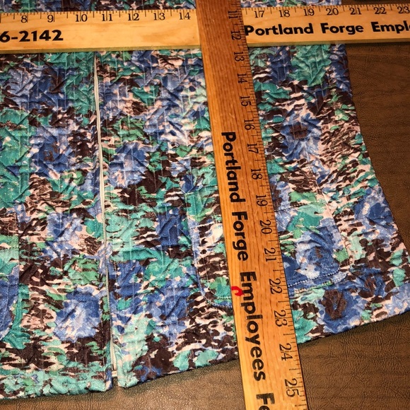 CHRISTOPHER & BANKS Quilted Full Zip Blazer Jacket - Picture 8 of 8